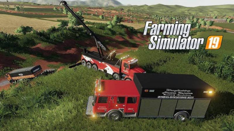 Пак WMF Tow Truck Pack v0.0.1 Farming Simulator 19