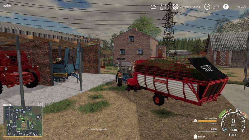 Прицеп подборщик SIPSENATOR28 V1.0.0.0 для Farming Simulator 2019