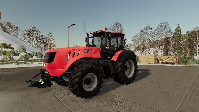 Трактор Беларус 3022 ДЦ v 1.2 для Farming Simulator 2019