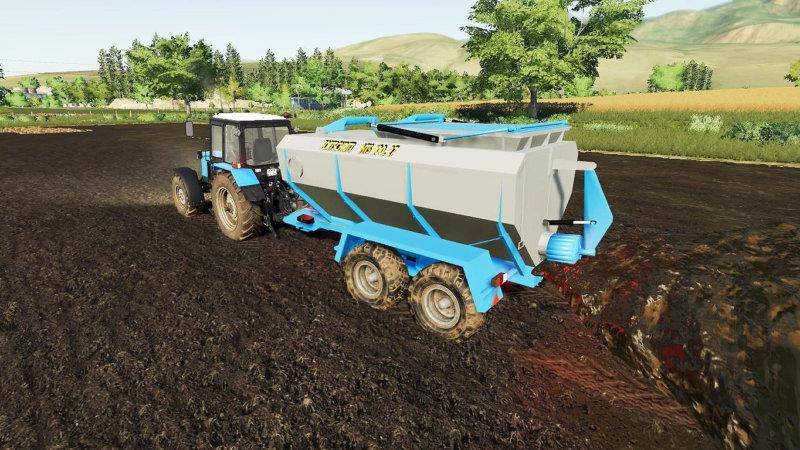 Разбрасыватель навоза FORTSCHRITT HTS 100.27 D V1.6 для Farming Simulator 2019