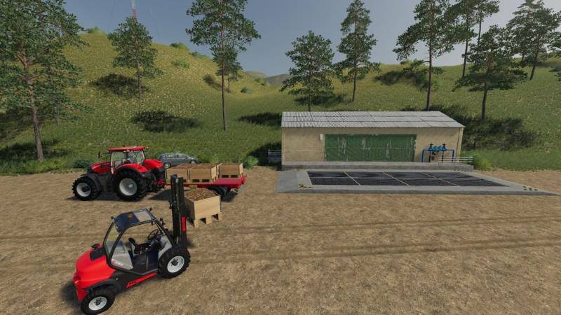 Ящики PALLET BOX V1.0.0.0 для Farming Simulator 2019