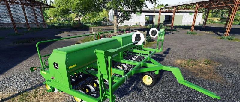 Сеялка John Deere 1590 Grain Drill v 1.0 для Farming Simulator 2019