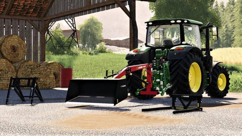 Навесной погрузчик LIZARD 500S V1.0.0.0 для Farming Simulator 2019