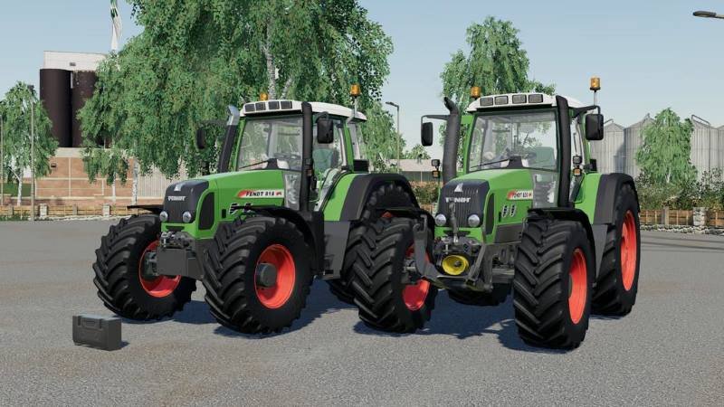 Пак тракторов  FENDT 800 VARIO TMS V1.1.0.0 для Farming Simulator 2019