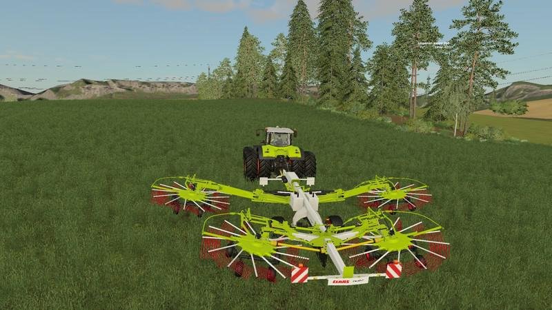Валковые грабли CLAAS LINER 4000 V1.1.0.0 для Farming Simulator 2019