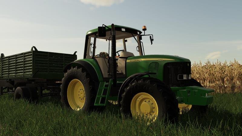 Трактор JOHN DEERE 6020SE (STANDARD) V1.0.0.0 для Farming Simulator 2019