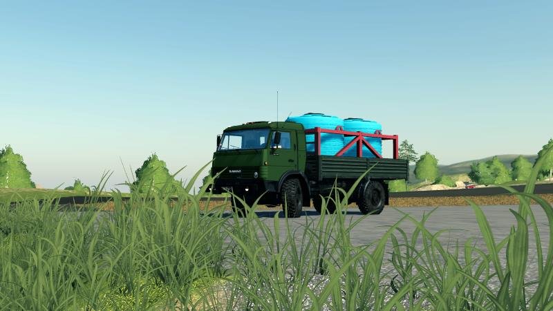 Грузовик КамАЗ MUSTANG 4Х4 V1.0.1.0 для Farming Simulator 2019