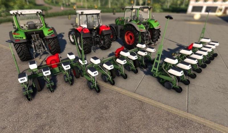 Пак сеялок NODET SERIAL HATCHING MACHINES V1.0 для Farming Simulator 2019