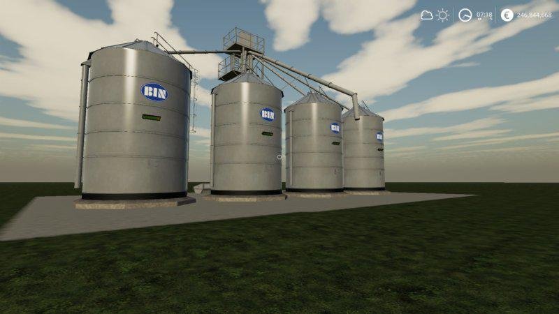 Хранилище DYNAMICZNE SILOSY BIN V1.0.0.0 для Farming Simulator 2019