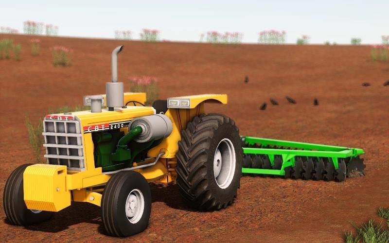 Трактор CBT 2400 FS19 V1.0.0.0 для Farming Simulator 2019