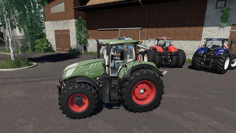 Трактор [FBM TEAM] NEW HOLLAND T7 V1.0.0.0 для Farming Simulator 2019