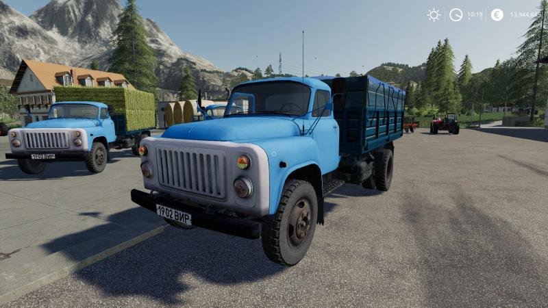 Грузовик  ГАЗ 53 v 1.0 для Farming Simulator 2019