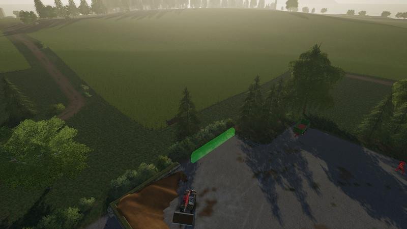 Покупаемая стена SCHUETTGUTWAND V1.0.0.0 для Farming Simulator 2019