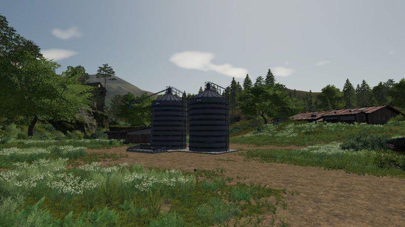 Хранилище BIN PLACEABLE V1.0.0.0 для Farming Simulator 2019