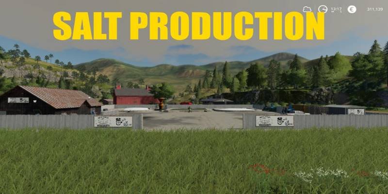 Производство соли SALT PRODUCTION V1.0.5 для Farming Simulator 2019