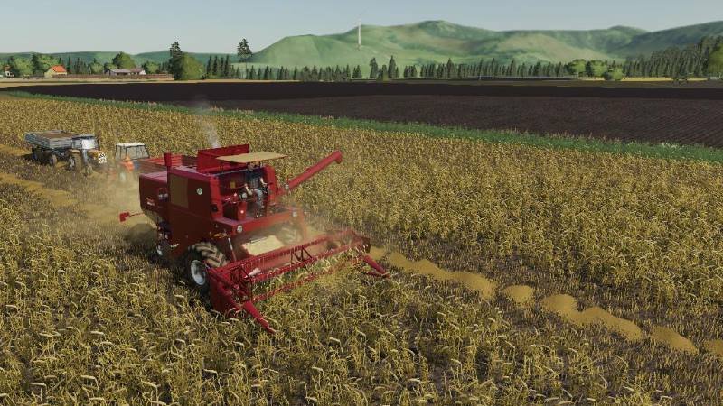 Комбайн BIZON SUPER Z056 V1.1.0.0 для Farming Simulator 2019