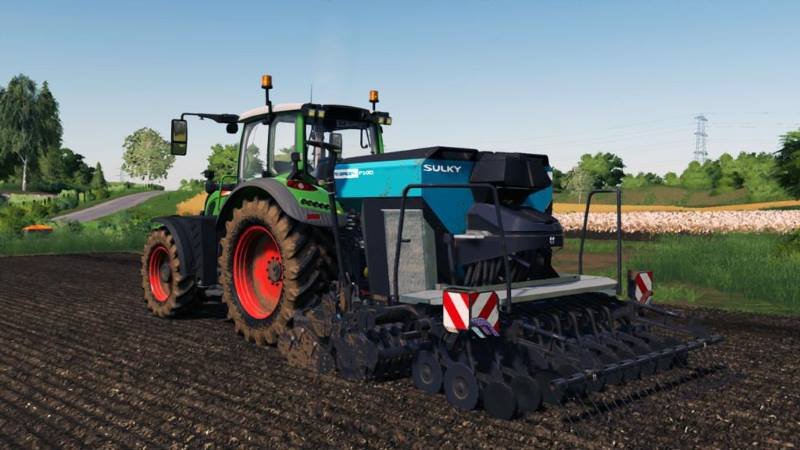 Сеялка SULKY PROGRESS P100 V1.0.0.0 для Farming Simulator 2019