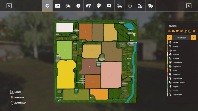 Карта Янова долина v 1.0 для Farming Simulator 2019