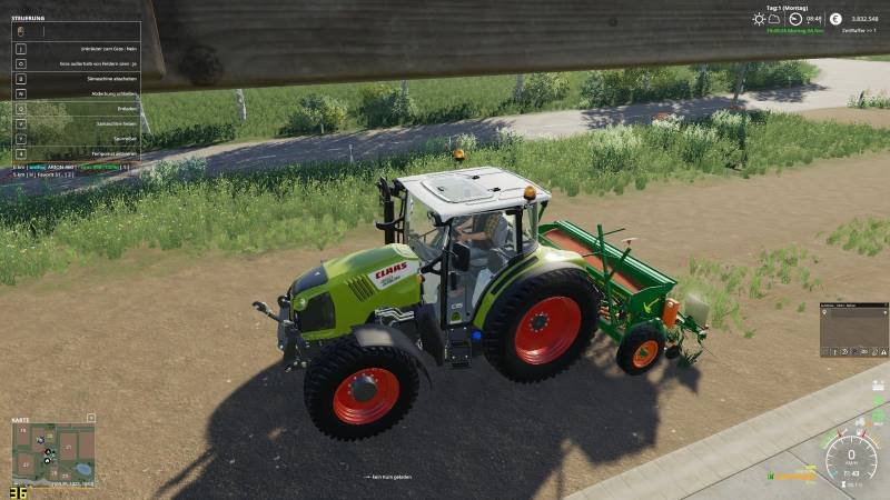 Сеялка AMAZONE D8-30 VARIA V1.0.0.0 для Farming Simulator 2019