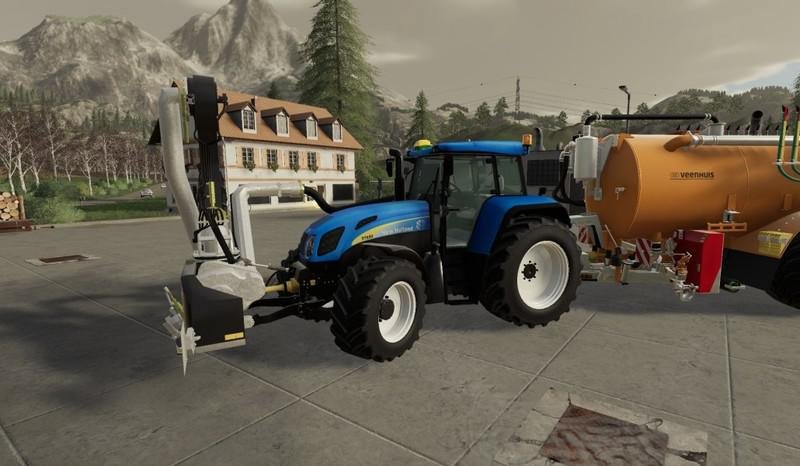 Трактор NEW HOLLAND T7550 TVT V1.0.0.0 для Farming Simulator 2019