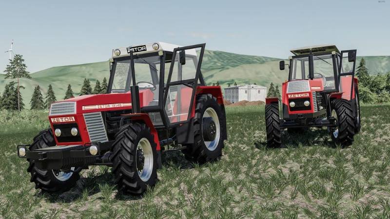 Трактор ZETOR 12045-16145 V2.0.1.0 для Farming Simulator 2019