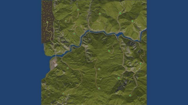 Карта ROGUE RIVER V1.3 для Farming Simulator 2019