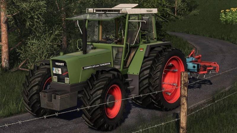 Трактор FENDT 307-309 SERIE V1.0 для Farming Simulator 2019