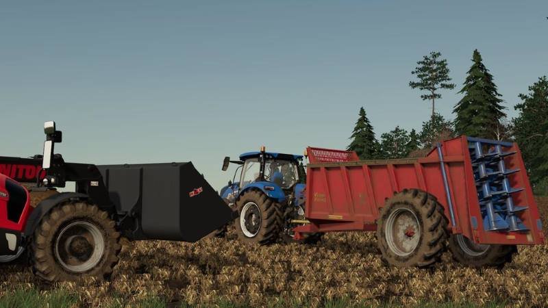 Разбрасыватель навоза MARSHALL VES2500 V1.0.0.0 для Farming Simulator 2019