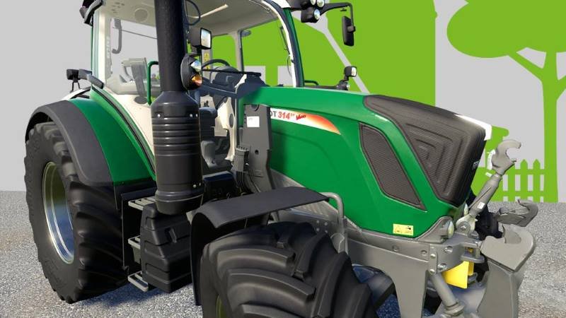 Трактор FENDT 300 VARIO SUPERCONFIG V1.1.0.1 для Farming Simulator 2019