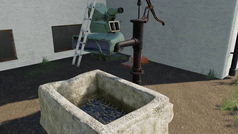 Источник воды VINTAGE WATER PUMP V1.1.0.0 для Farming Simulator 2019