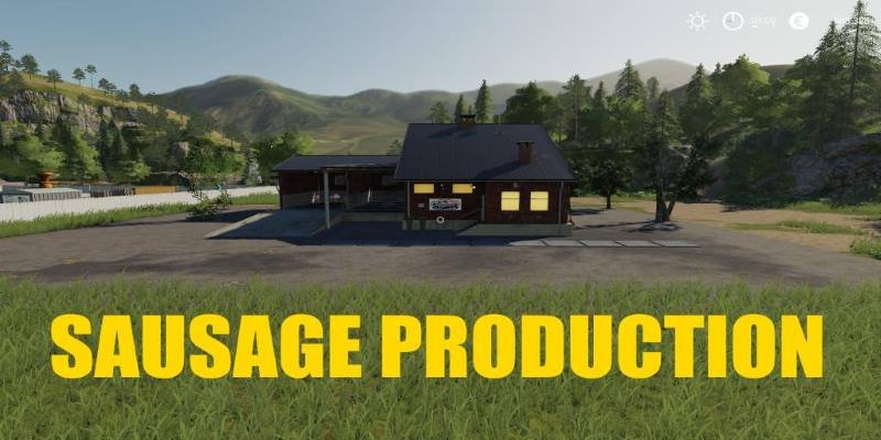 Производство колбасы SAUSAGE PRODUCTION V1.0.5 для Farming Simulator 2019