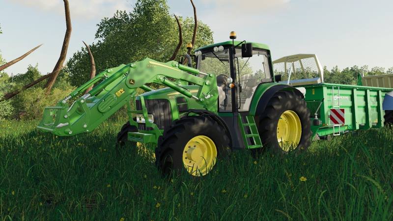 Трактор JOHN DEERE 6030 PREMIUM V1.0.0.0для Farming Simulator 2019
