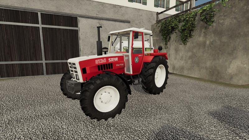 Трактор STEYR 8130A TURBO SK1 BASIC VERSION V1.1.0 для Farming Simulator 2019