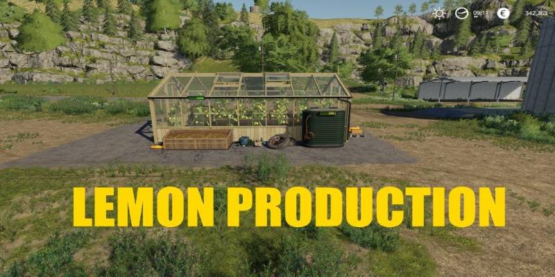 Производство лимона LEMON PRODUCTION V1.0.5 для Farming Simulator 2019