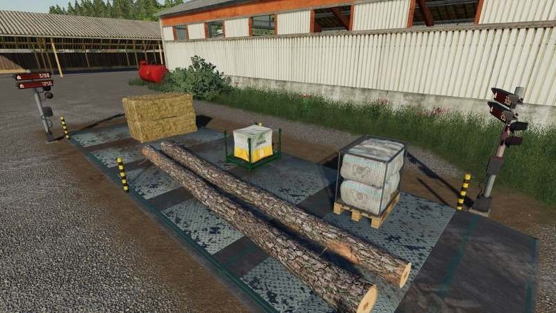 Весовая Weigh Station v 1.0 для Farming Simulator 2019