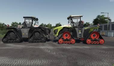 Трактор CLAAS XERION 4000-5000 TERATRAC V1.0 для Farming Simulator 2019