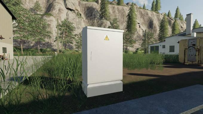Трансформатор ELECTRICAL BOX V1.0.0.0 для Farming Simulator 2019