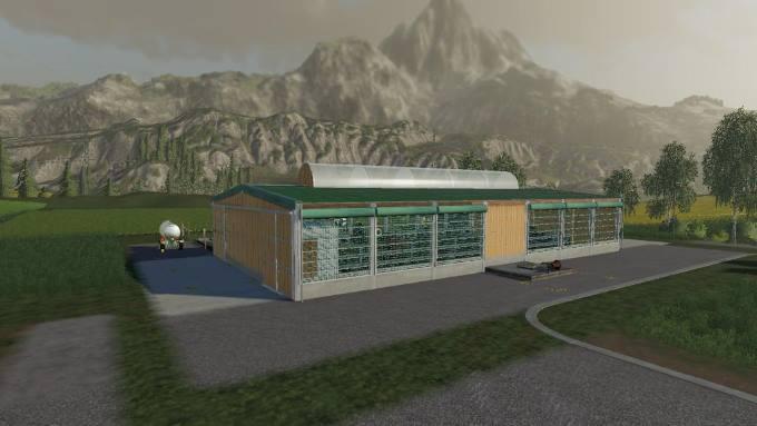Коровник COWBARN V1.1.0.0 для Farming Simulator 2019