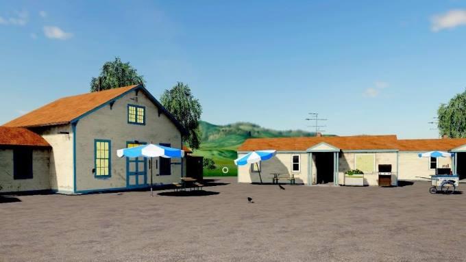 Пак покупаемых объектов FERIENHAUS PACK V1.0.0.0 для Farming Simulator 2019
