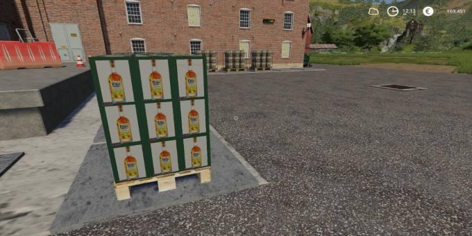 Производство спиртного DISTILLERY PRODUCTION V1.0 для Farming Simulator 2019