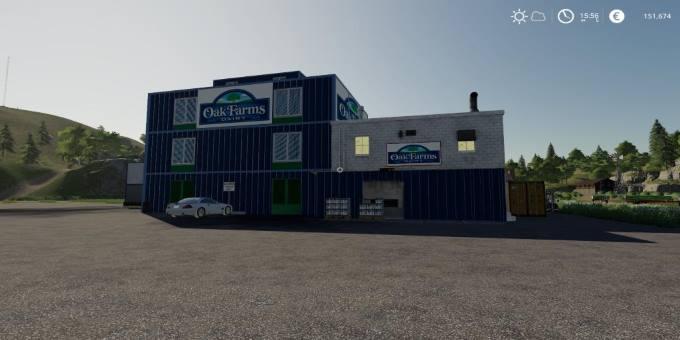 Производство молочных продуктов DAIRY PRODUCTS V1.0 для Farming Simulator 2019