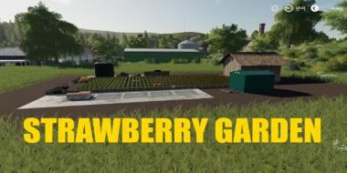Производство клубники STRAWBERRY GARDEN V1.0 для Farming Simulator 2019