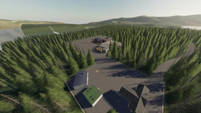 Карта MERSEY RIVER LOGGING MAP V1.0.0.0 для Farming Simulator 2019