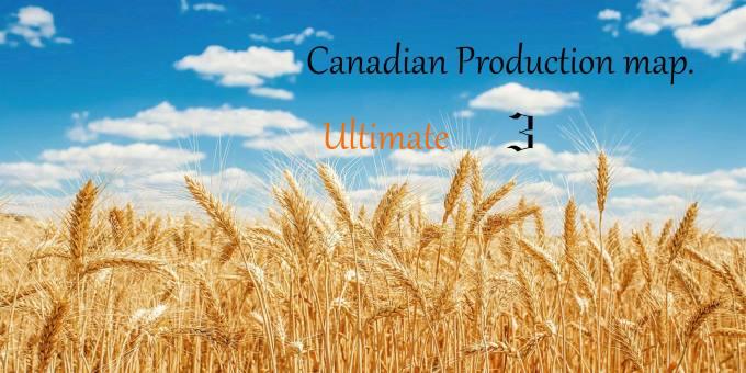 Карта CANADIAN PRODUCTION MAP ULTIMATE V3.0 для Farming Simulator 2019