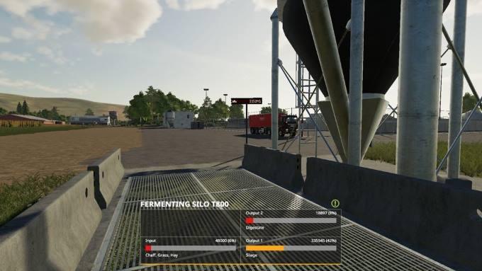 Ферментер FERMENTING SILO T800 V1.1.0.0 для Farming Simulator 2019