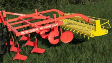 Культиватор POTTINGER SYNKRO 2600 V1.0.0.0 для Farming Simulator 2019
