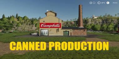 Производство консерв CANNED PRODUCTION V1.0 для Farming Simulator 2019