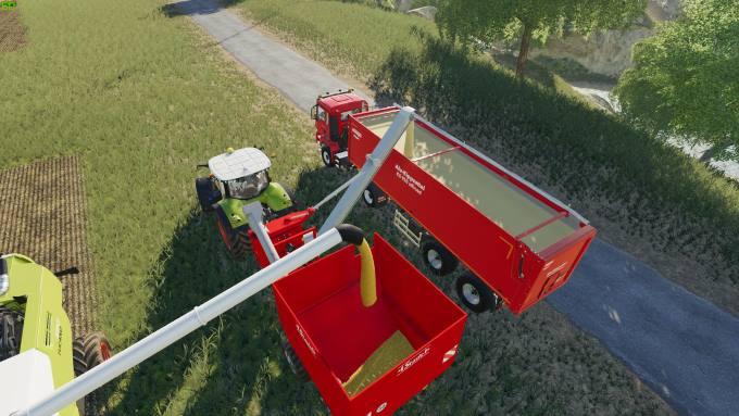 Прицепа для мода More Bunkersilo STADE ZW4010 CCM MILL V1.0 для Farming Simulator 2019