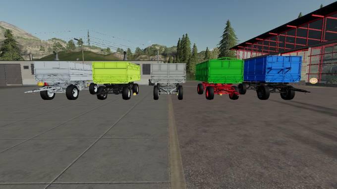 Пак прицепов HW 8011 V5.0 для Farming Simulator 2019