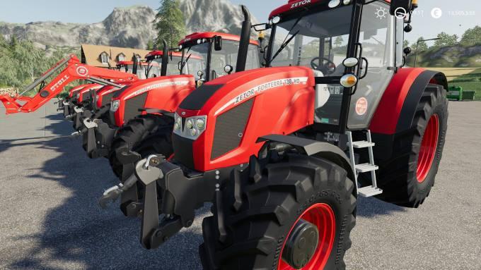 Трактор ZETOR FORTERRA HD 130/150 V1.3 для Farming Simulator 2019